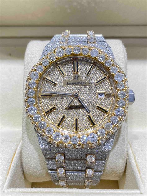 bust down audemars piguet replica|audemars piguet iced.